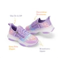 thumbnail image 5 of DREAM PAIRS Girls’ Sneakers, Casual Zipper Sports Shoes with Jelly Sole, Lightweight Walking Shoes, 5 of 5