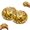 2PCS, variant on Golden Ticket Edition Glitter Dumpling Squeeze Balls, Golden Glitter Dumpling Squishy Toys with Steamer, Fun Cute Bun Sensory Fidget Toys for Teens and Adults, Stress Relief & Desk Decor, Gold