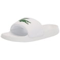 thumbnail image 1 of Slide Lacoste Serve para mujer blanco/verde, talla 9, 1 of 4