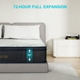 thumbnail image 5 of REGOSS Queen Mattress,12 Inch Memory Foam Hybrid Mattress in a Box,Ergonomic Design & Pressure Relief,Medium Firm Mattress, 5 of 7