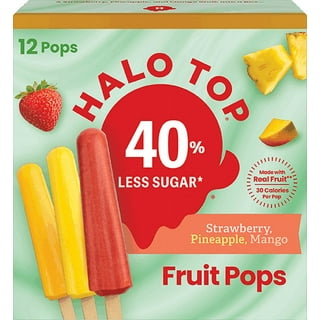 Halo Top Popsicles in Frozen Desserts 