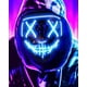 thumbnail image 1 of Máscara de Halloween, máscara de purga con luz LED, disfraz de máscara de purga, disfraz de máscaras de Halloween para hombres, mujeres y niños, 1 of 5