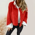 thumbnail image 2 of Veste Cardigan Décontractée à Manches Longues pour Femmes Automne Hiver Coupe Ample Bouton devant Couleur Unie Confortable Douce Tricotée, 2 of 5