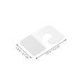 thumbnail image 2 of HONMEET 250Set Hanger Tabs Plastic for Home Use and Retail Environment Displays, 2 of 8