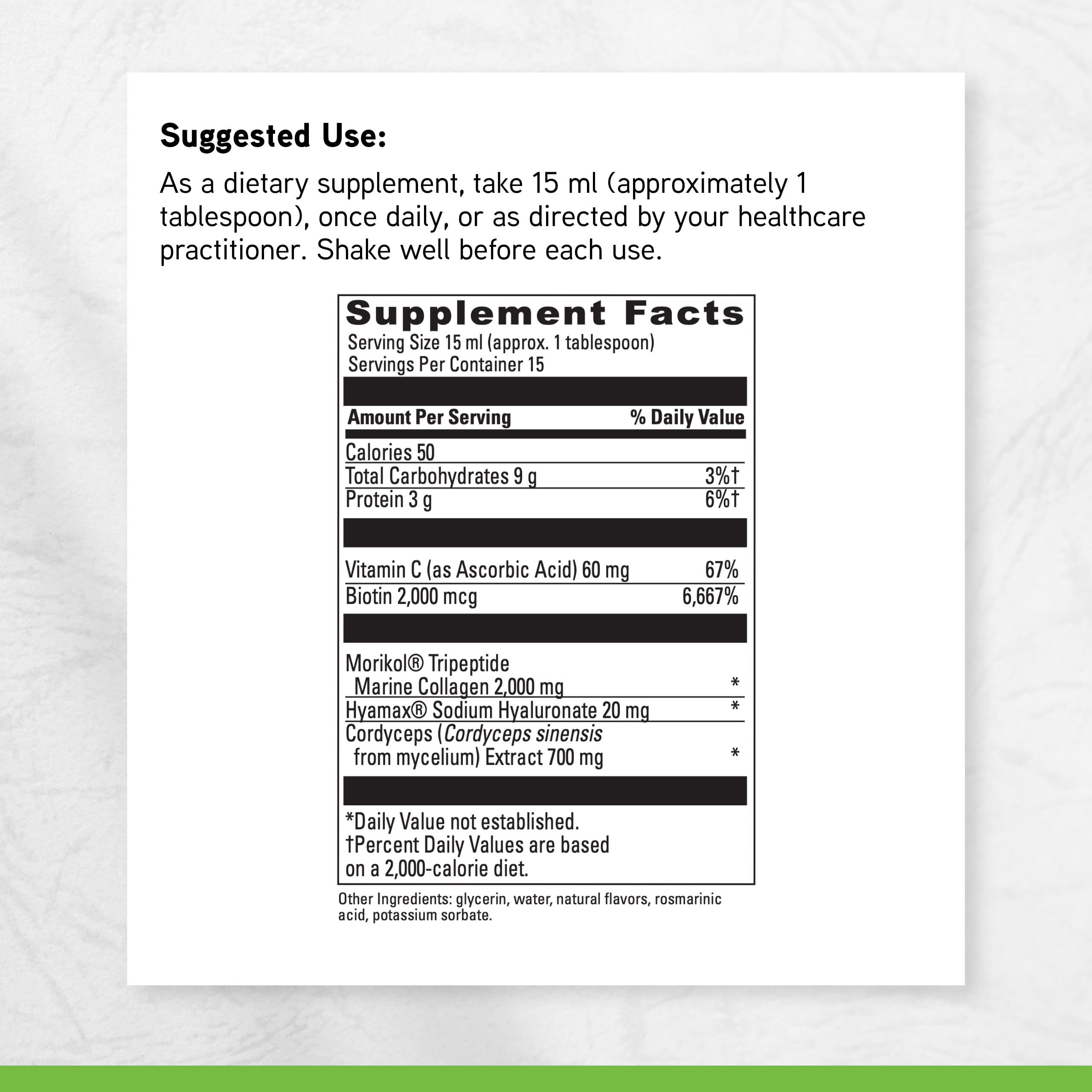 DaVinci Labs - Collagen Flex - A Liquid Dietary Supplement to Support Healthy Joints - Toasted Cinnamon - Gluten Free, Soy Free - 7.6 fl oz