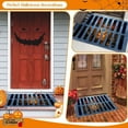 thumbnail image 3 of Mistaha Halloween Clown Welcome Mat - Anti-Slip Absorbent Entryway Rug for Halloween Party - Polyester and Rubber Material - 15.7" x 23.6", 3 of 6