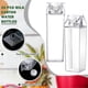 thumbnail image 2 of 2026 3 Pcs 1000ml Milk Water Bottle Square Plastic Coffee Milk Bottle, 2 of 5