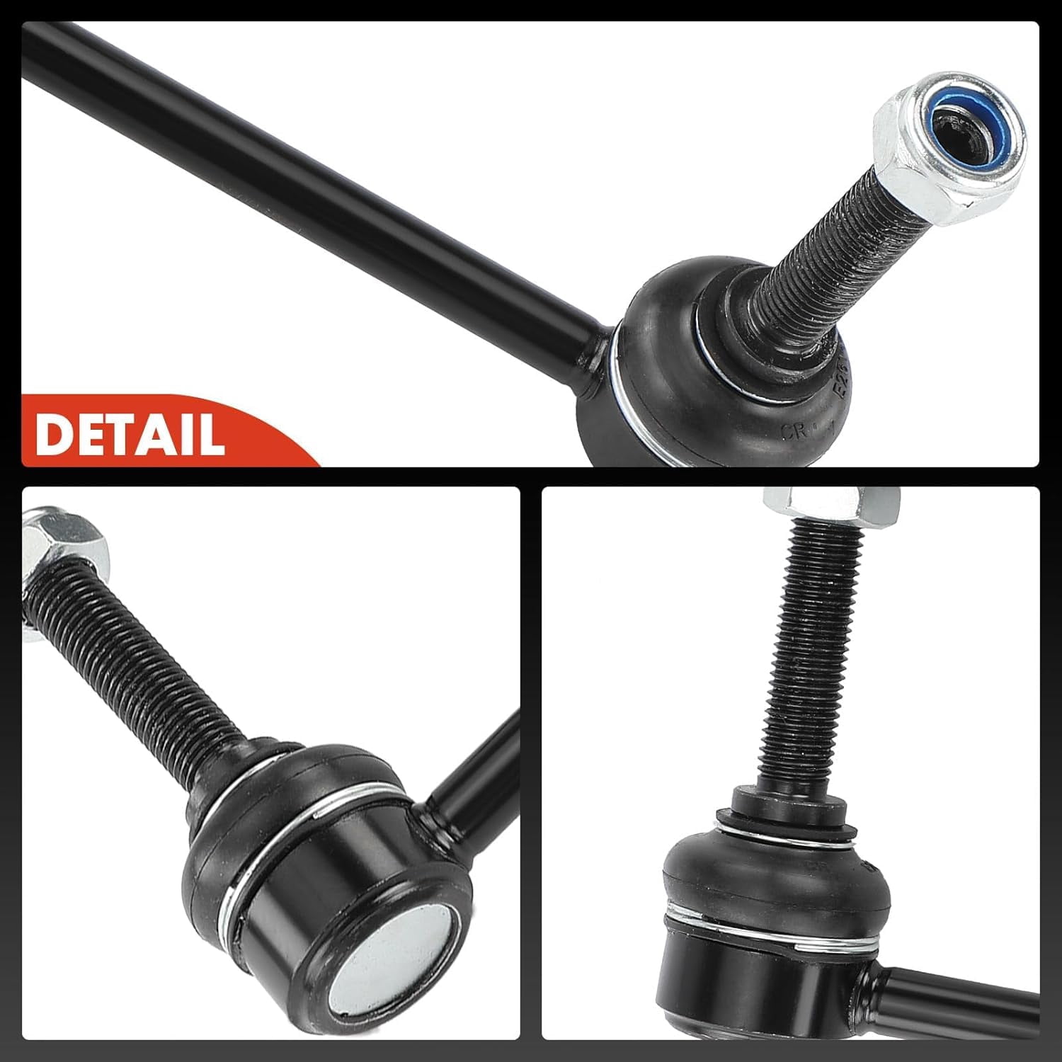 A-Premium 2 x Front Sway Bar End Links Kit, Stabilizer Bar Links Kit, Compatible with Toyota Tacoma Truck 2005-2022, 4WD or RWD, Replace # K80946 K80948