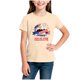 thumbnail image 5 of Odeerbi Chicos Niñas 4 de Julio Camiseta Manga Corta Bandera Americana Camiseta Gráfica, 5 of 6