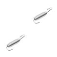 thumbnail image 2 of VONKY Premium 57mm Exhaust Pipe Spring for Motorcycle Muffler Reliable Performance Link Hooks Style A 2Set, 2 of 6