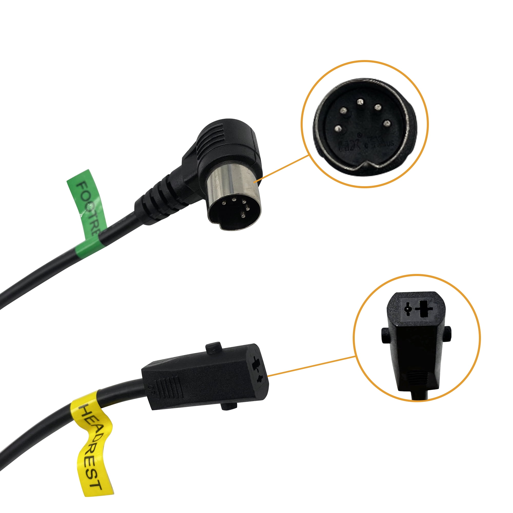 5 Button Switch Hand Control 23300131X000 with USB for Power Recliner/Lift Chair