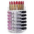 thumbnail image 3 of Organisateur de Rouge à Lèvres Acrylique Transparent Tournant 64 Porte-Rouge à Lèvres Porte-Cosmetique Tour de Rotation Maquillage Organisateur Support à Lèvres, 3 of 6