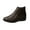 Brown, variant on Brown Women'S Fashion Ankle Boots Wedge Heel Booties Round Toe Side Zipper Comfortable Short Boots For Winter 1.28 Lb