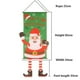 thumbnail image 2 of Pancartas de Navidad JanHm Paquete de 4 Bandera de Papá Noel, 2 of 5