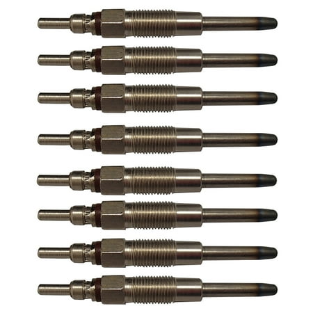 Set of 8 New Glow Plug DRX00084 For 1988-94 Ford IDI