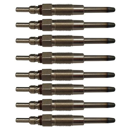 Set of 8 New Glow Plug DRX00084 For 1988-94 Ford IDI (Best Glow Plugs 7.3 Idi)