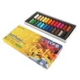 thumbnail image 3 of Drawing Pastels, Easy To Use Rich Color Fade  Easy To Mix 24 Colors Soft Pastel Sticks Set  For Beginner For Layering, 3 of 8