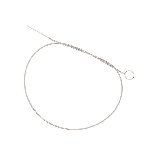 Limpiador de limpieza de vejiga plegable Cepillo flexible para vejiga de agua de depósito, Blanco Cola Cepillo de tubo de paquete de hidratación
