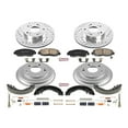 thumbnail image 3 of PowerStop Front and Rear Z23 Evolution Sport Brake Pad Rotor Drum and Shoe Kit Fits: HONDA Select Models K15241DK, 3 of 10