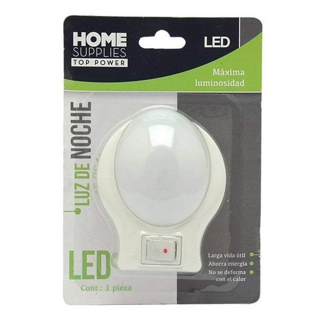 Luz de Noche LED Solidex Luz Blanca y Suave 0.5 Watts