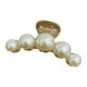 thumbnail image 1 of SGACAI Pinza para el pelo con forma de cangrejo y perlas grandes para mujer, accesorio para el pelo de metal grande., 1 of 7