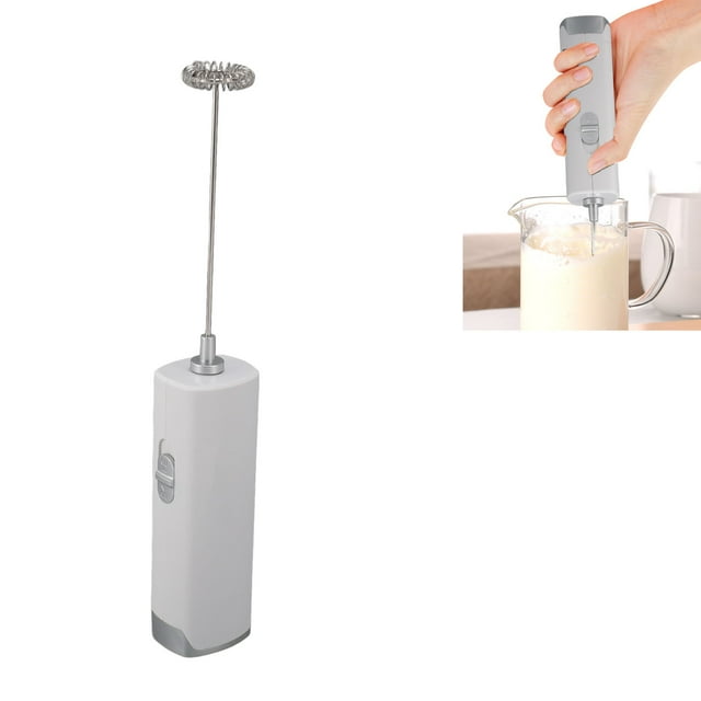 Electric Milk Frother, Efficient Electric Milk Frother Wand Quiet Operation Portable Cordless Handheld Frother For Coffee Lattes And Hot Chocolate
