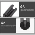 thumbnail image 4 of HLONK 100pcs Sink Grid Rubber Feet - Kitchen Rack Bumper Replacements - Black, 4 of 4