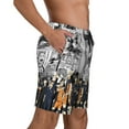 thumbnail image 3 of Characters Haikyu!! Men's Beach Shorts Swim Trunks Casual Quick Dry Board Shorts Swimwear Pants with Mesh Lined and Pockets, 3 of 8