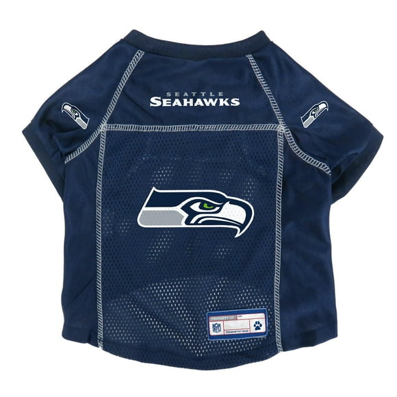 Littlearth Maillot Basique pour Animal de Compagnie Unisexe-Adulte NFL Seattle Seahawks Couleur Large