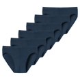 thumbnail image 1 of Slip uomo UNCOVER by SCHIESSER, confezione da 6 - UNCOVER Cotone, Supermini, Single Jersey Azul oscuro M (Medium), 1 of 4