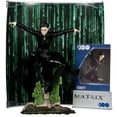 thumbnail image 2 of Movie Maniacs The Matrix 6 Inch Static Figure Posed - Trinity, 2 of 11