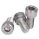 thumbnail image 2 of 50 tornillos de cabeza hueca con rosca gruesa de acero inoxidable A2‑70 M8x1.25 DIN 912M8x16, 2 of 5