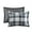 Black/White, variant on Gracie Mills Victor Down Alternative All Season Comforter Set - GRACE-9107