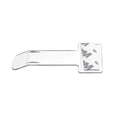 thumbnail image 3 of BUYISI 1/2/4Pcs Transparent Car Vehicle Parking Ticket Receipt Permit Card Holder Clip Sticker Work Pass Holder Gadget Organizer, 3 of 5