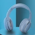 thumbnail image 7 of Q11i Wireless Over-Ear Bluetooth Headphones by Ruroz, Deep Bass, 60H Playtime, Hi-Res Audio, Detachable Ear Cushions, Multipoint Connection - Navy, 7 of 7