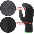 thumbnail image 2 of Guantes de trabajo de seguridad Evridwear, caucho de látex arrugado, 12 pares, 2 of 8