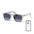 thumbnail image 1 of GetD Gafas Inteligentes AI con Asistente ChatGPT, Traducción en Tiempo Real, Lentes de Sol Polarizadas Hombres & Mujer Unisex, Auriculares y Gafas 2 en 1 (Off White Frame+Gradient Lens), 1 of 5