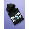 thumbnail image 3 of Skate All Day! Hoodie Women -SPIdeals Designs, Female 4X-Large, 3 of 4