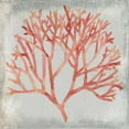thumbnail image 2 of Meagher, Megan 20x20 White Modern Wood Framed Museum Art Print Titled - Watercolor Coral IV, 2 of 4
