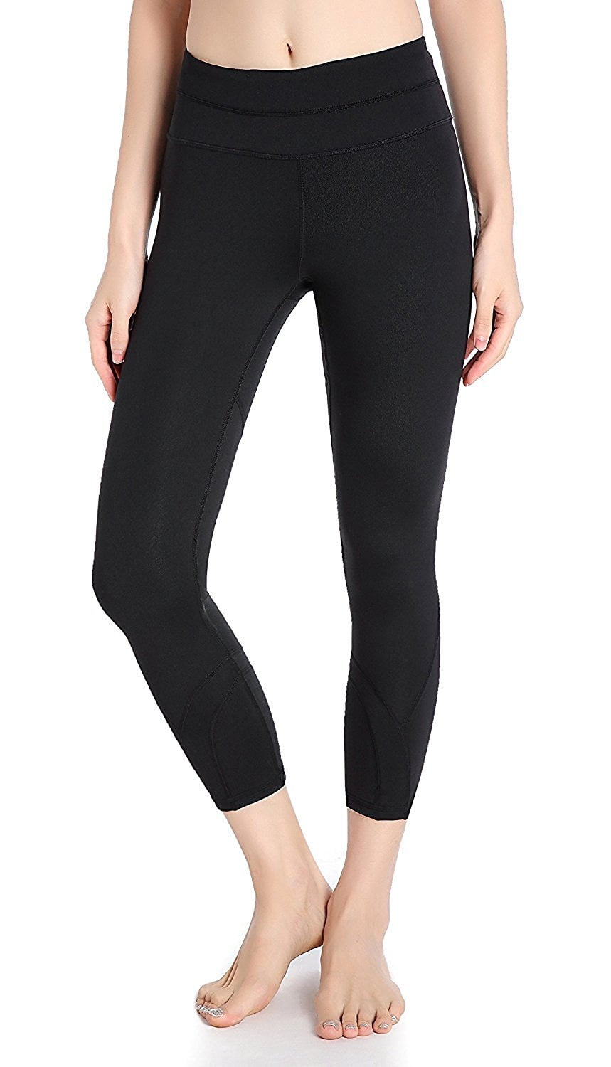 running capris with zipper pockets