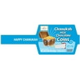 thumbnail image 3 of Hanukkah Chocolate Gelt Coins, Milk and Dark Variety Pack, 24 Mesh Bags with 3 Coins Each, Gold Foil Wrapped, Kosher Certified, Traditional Dreidel Game Treats, 3 of 6