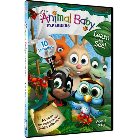 WILD ANIMAL BABY EXPLORERS-LEARN & SEE (DVD/10