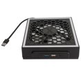 thumbnail image 2 of Console Top Fan 3 Speed 7 Lighting Modes Top Cooling Fan with RGB LED USB 3.0 USB 2.0 Port for Xbox Series X, 2 of 5