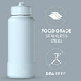 thumbnail image 4 of Botella de agua Hydrapeak Sport con aislamiento de acero inoxidable de 950 ml, 4 of 9