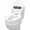 6 Inch, variant on PEPE Mobility Raised Toilet Seat with Handles and Lid for Elderly 4" High, Fits Round and Elongated up to 15" Wide, Commode Seat with Sturdy Brackets, Medical Aid