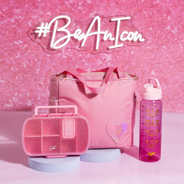Paris Hilton 3 Piece Insulated Lunch Set, Includes Lunch Tote