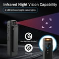 thumbnail image 3 of RONY 128GB Wearable Mini Body Camera - HD 1080P 180° Rotate Camcorder with Infrared Night Vision Long Battery Life for Video Audio Recording, 3 of 10