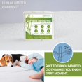 thumbnail image 4 of Oh Sheetz Bamboo Mattress Protectors - Quilted Fitted Mattress Protector - Mattress Cover Stretches Up to 18 Inches Deep - Waterproof and Machine Washable - (Bamboo Top-Protection, Split Head Queen), 4 of 7