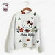 thumbnail image 3 of Sudadera con capucha de HELLO KITTY para mujer, ropa de calle con estampado de manga larga, estilo Harajuku, para otoño e invierno, 3 of 5