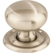 Top Knobs M1315 Victoria 1-1/4" Mushroom Cabinet Knob From The Asbury Collection - Nickel